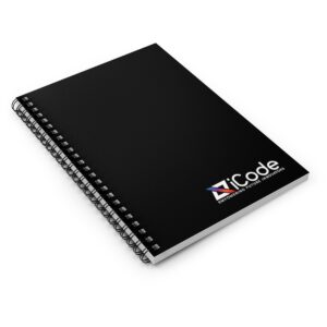 iCode Spiral Notebook - Ruled Line