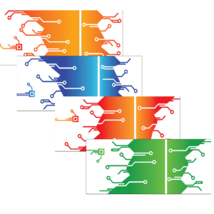 Hub Coloured Graphics