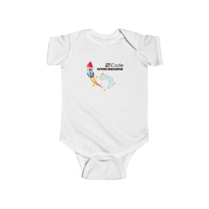 Future Innovator Infant Bodysuit - Cute Rocket Design for Baby