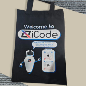 iCode Welcome Tote Bags (Pack of 10)