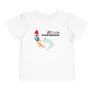 Future Innovator Toddler Tee - Fun Space Rocket Design